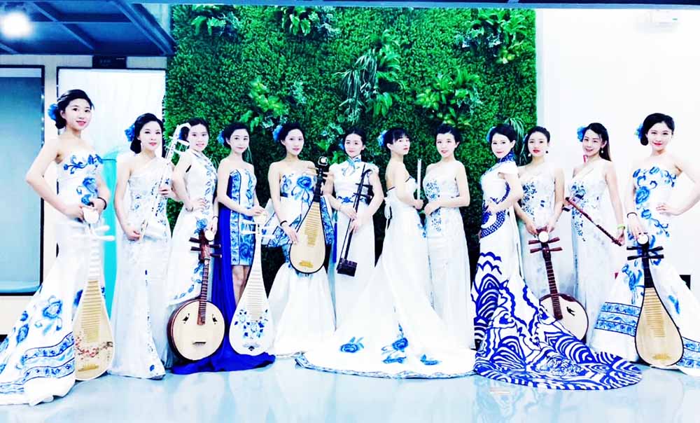 樂隊(duì)樂器活動(dòng)演藝節(jié)目《青花瓷民樂》