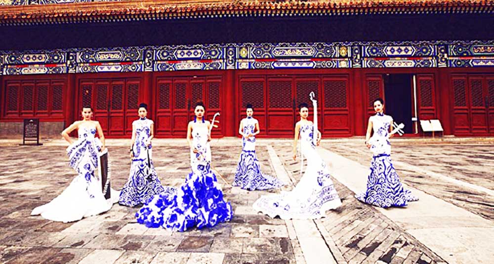 樂隊(duì)樂器活動(dòng)演藝節(jié)目《青花瓷民樂》